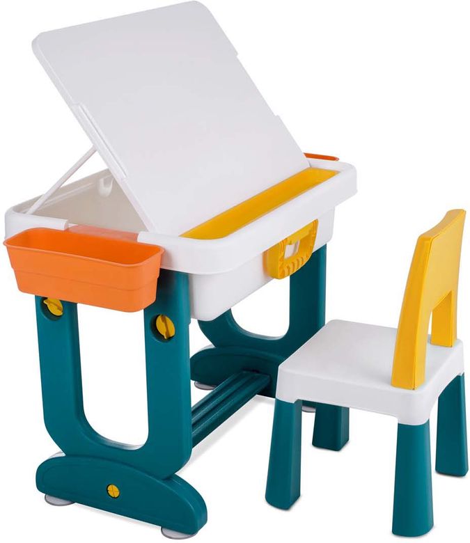 Детский стол и стульчик LAMOSA Трансформер 6в1 разноцветный? Дитячій стіл та стільчик LAMOSA Трансформер 6 в 1