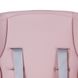Стульчик для кормления LAMOSA HAPPY DELUXE розовый, от рождения до 3х лет, удобный в использовании и хранении, колесики, пятиточечный ремень, съемный поднос-столешница, регулировка по высоте, регулировка положения спинки и подножки, сертификаты качества
